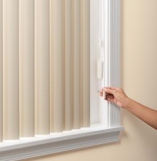 Standard Chain & Cord Control Vertical Blinds